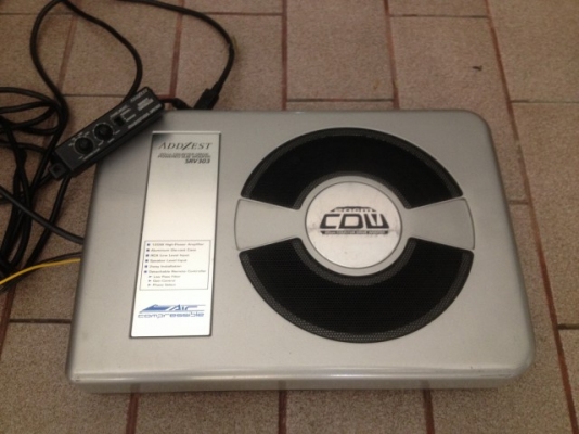 ซับบ๊อก ADDZEST SRV 303 8นิ้ว120w เก่าญี่ปุ่นสภาพสวยใช้งานได้ปกติ