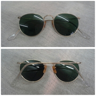 แว่นตาวินเทจโกลด์ฟิลด์ทรง 'หยดน้ำ-จอห์น เลนนอน' ตัวบิดา!  ALGHA made in England