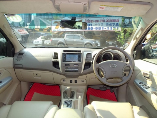 โทร 0922726669 ตันหยง // ขายTOYOTA FOTUNER 2.7 V ปี 2006 //  529,000 บาท ท็อป