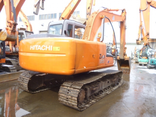 Hitachi ZX120 เก่าญี่ปุ่น ใบแทรค60ซม. สภาพสวยครับ