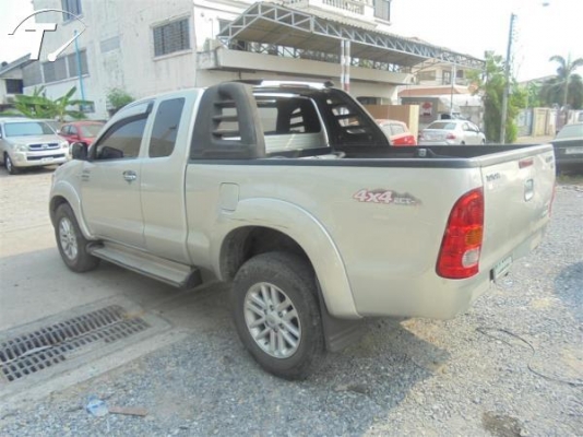 TOYOTA HILUX VIGO, 2.7 G X-TRA CAB POWER 4WD โฉม X-TRA CAB สีบรอนซ์เงิน เกียร์ออโต้ ติดแก๊ส LPG TOYOTA HILUX VIGO, 2.7 G X-TRA CAB POWER 4WD โฉม X-TRA CAB สีบรอนซ์เงิน เกียร์ออโต้ ติดแก๊ส LPG