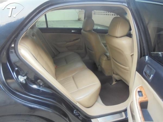 HONDA ACCORD, 2.4 EL i-VTEC โฉม ACCORD ปี03-06 สีดำ เกียร์ออโต้ ติดแก๊ส LPG