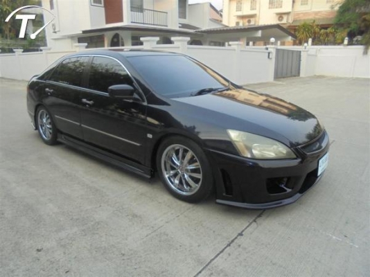 HONDA ACCORD, 2.4 EL i-VTEC โฉม ACCORD ปี03-06 สีดำ เกียร์ออโต้ ติดแก๊ส LPG