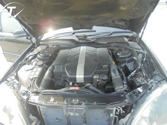 BENZ S-CLASS, S280 โฉม W220 สีดำ เกียร์ออโต้ ติดแก๊ส LPG ทะเบียน ธค3283 กรุงเทพฯ