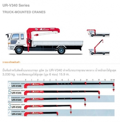 รถบรรทุกพร้อมเครน