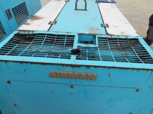 เครื่องปั๊มลม Airman PDS265S-405 : 265cfm : 25แรง (มีล้อ) นำเข้าจากญี่ปุ่น โทร. 080-6565422 (หนิง)