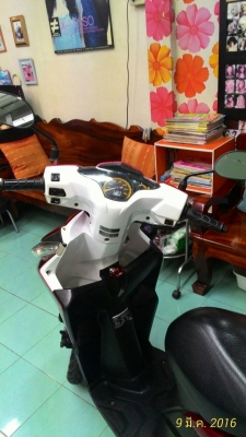 ขาย Honda Click i สภาพสวยมาก ยางใหม่ ทั้งหน้า - หลัง ภาษีเต็ม พร้อมชุดโอน ราคา 16500 บาท