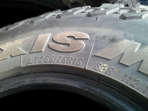 Maxxis MT 764 ขนาด 265/75/16 ปี13 สภาพสวยๆ 1ชุด