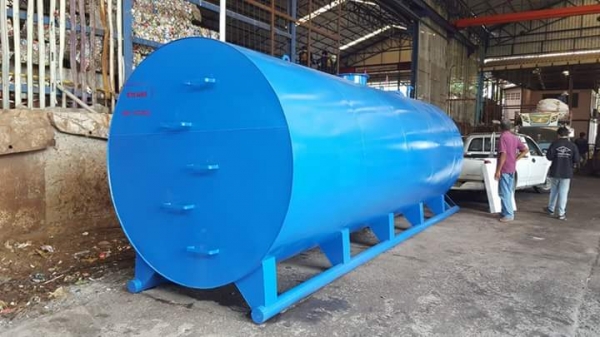 ถังน้ำมัน 16,000 ลิตร พร้อมตู้จ่ายน้ำมันดิจิตอล