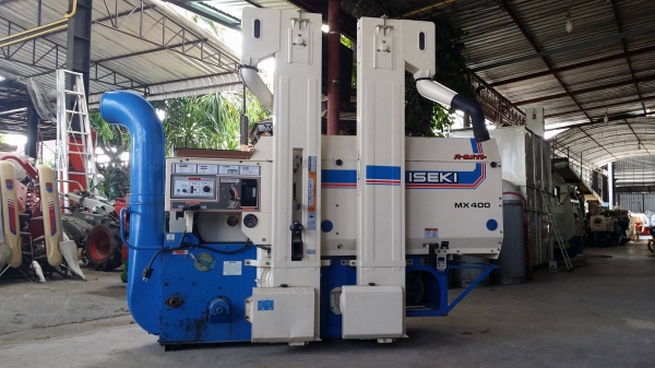 เครื่องสีข้าวกล้องเก่าญี่ปุ่น ISEKI  รุ่น MX400 สภาพเครื่องสวย พร้อมใช้งาน