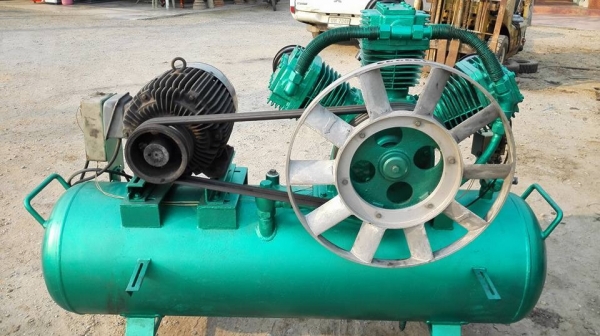 *** Sold *** ปั้มลม FUSHENG 15 HP ถัง 350 ลิตร ไฟ 380V สภาพใหม่ หัวปั้มแน่นๆวิ่งนิ่มเสียงเงียบมาเทสก่อนได้!!