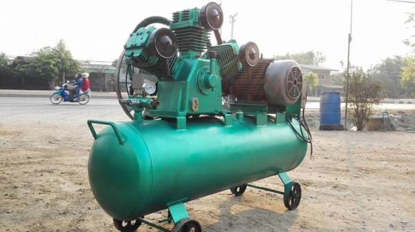 *** Sold *** ปั้มลม FUSHENG 15 HP ถัง 350 ลิตร ไฟ 380V สภาพใหม่ หัวปั้มแน่นๆวิ่งนิ่มเสียงเงียบมาเทสก่อนได้!!