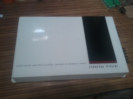 เพาว์เวอร์แอมป์ ACZON nano five 5 ch.