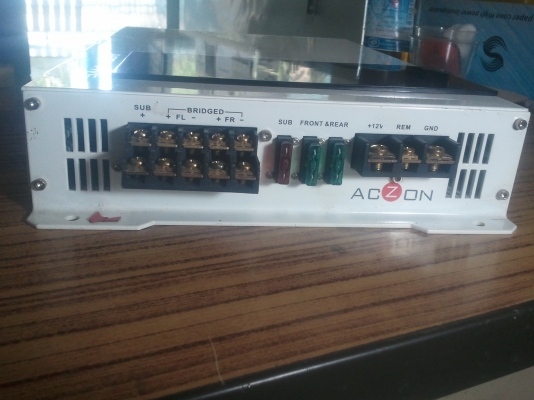 เพาว์เวอร์แอมป์ ACZON nano five 5 ch. เพาว์เวอร์แอมป์ ACZON nano five 5 ch.