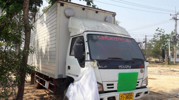 ขายรถหกล้อตู้แห้ง ISUZU NQR เครื่อง 175 แรง ปี 51 ตู้แห้ง 4 บาน ยาว 5.50 เมตร พร้อมใช้งาน