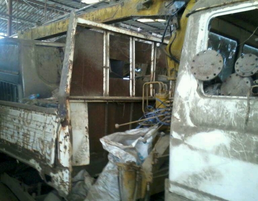 6ล้อHino จดประกอบติดเครน ราคา330000 บาท