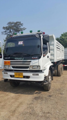 ขายรถบรรทุก ISUZU เครื่อง 320 แรง ปี 50 กระบะดัมพ์สามมิตร ลูก 3 เพลาแท้ ทะเบียนพร้อม