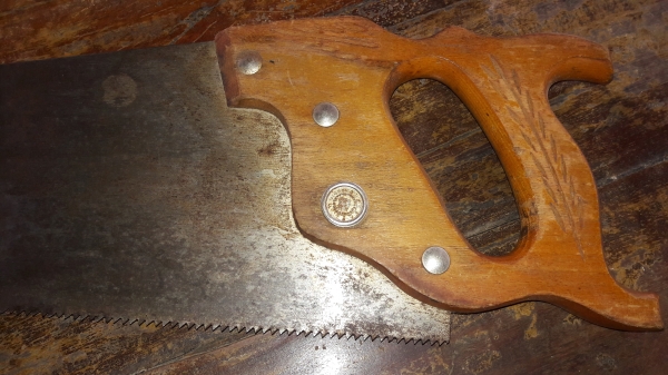 ขายเลื่อยลันดางานเก่า 25.5"DISSTON MADE IN USA.งานเก่าด้ามไม้สวยๆ