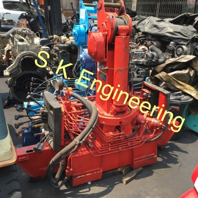 ขายเครนติดรถบรรทุก ยูนิค 2.6 ตัน 3 ท่อน ตะขอพับ สภาพสวยๆครับ