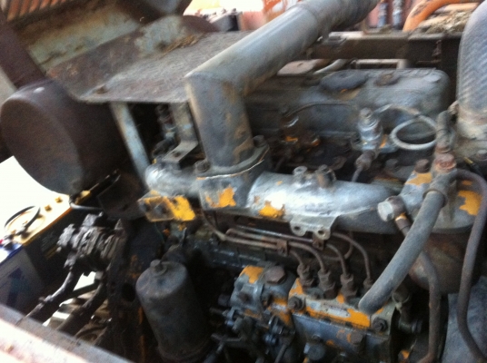 คูโบต้า HK250 เครื่องอีซูซุ 100 แรง ดีปั้มเฟืองดี เฟืองดัวเดินเปลี่ยนแล้ว ตัวนำมี ต่อรองได้