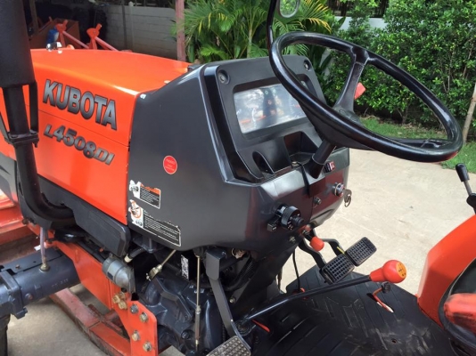 ขายรถไถKubota L4508DI (4WD) พร้อมใบมีดหน้าและผานพรวน รถสวย เดิมๆ พร้อมใช้งาน ขายรถไถKubota L4508DI (4WD) พร้อมใบมีดหน้าและผานพรวน รถสวย เดิมๆ พร้อมใช้งาน