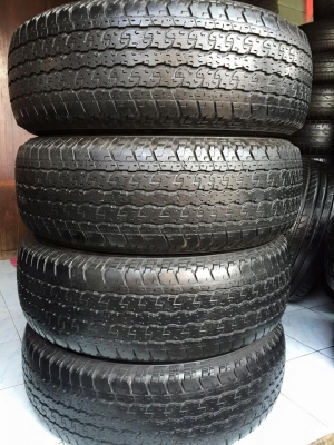 ขายยาง BRIDGESTONE DUELER H-T 265-70-16 ปี12 ยางสวย ไม่มีปะ พร้อมใช้งาน ชุดละ 3,500 บาท