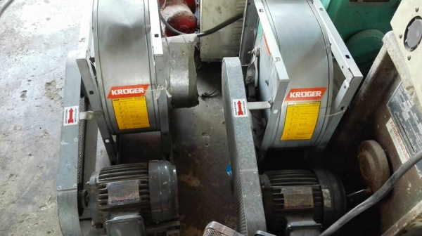 ** เหลือ 1 ตัวสุดท้าย!! **โบวเวอร์เป่าอากาศ KRUGER 3/4 HP 380V สวยสดใหม่ใช้งานมาน้อยวิ่งเงียบมาเทสได้!!