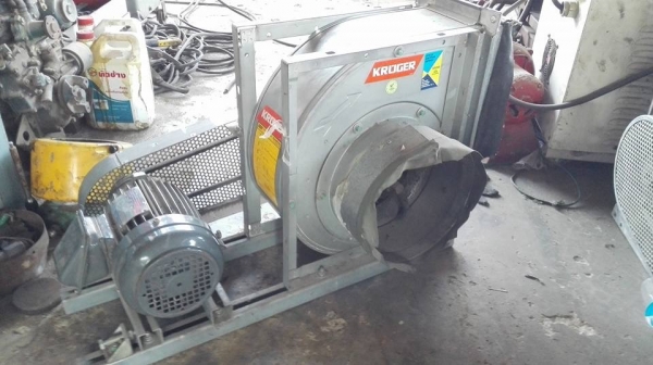 ** เหลือ 1 ตัวสุดท้าย!! **โบวเวอร์เป่าอากาศ KRUGER 3/4 HP 380V สวยสดใหม่ใช้งานมาน้อยวิ่งเงียบมาเทสได้!!