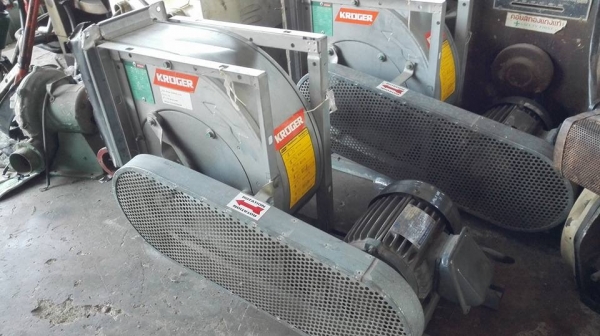 ** เหลือ 1 ตัวสุดท้าย!! **โบวเวอร์เป่าอากาศ KRUGER 3/4 HP 380V สวยสดใหม่ใช้งานมาน้อยวิ่งเงียบมาเทสได้!!