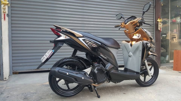 รถมือสอง เกรดรถใหม่ HONDA WAVE 125i NEW 2015 ตัว TOP สตาร์ทมือ