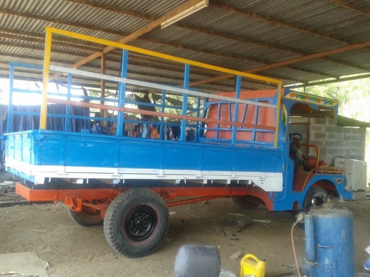 อีแต๋นสวยๆๆคันซีหน้า5เกียร์6ล้อ โตโยต้าBU เกียร์สาย เลพาลอย สตาร์ทมือ ยาง750/15