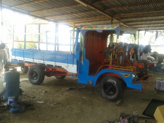 อีแต๋นสวยๆๆคันซีหน้า5เกียร์6ล้อ โตโยต้าBU เกียร์สาย เลพาลอย สตาร์ทมือ ยาง750/15