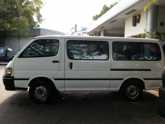 รถตู้ปี97 เครื่องเดิมดีเซล2.8แน่น พวงมาลัยเพาเว่อร์ รถใช้น้อยจอดมากกว่า