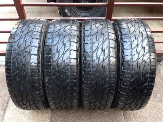 ยาง All Bridgestone 235 70 15 ปี12 พร้อมใช้งาน ดอกเต็ม ใช้ยาว ราคาไม่แพง ยาง All Bridgestone 235 70 15 ปี12 พร้อมใช้งาน ดอกเต็ม ใช้ยาว ราคาไม่แพง