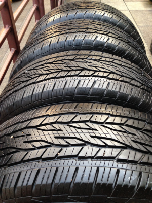 ยาง Continental 265 65 17 ปี14 ดอกเต็ม ไม่มีปะ เนื้อนิ่ม ใช้ยาว ราคาไม่แพง