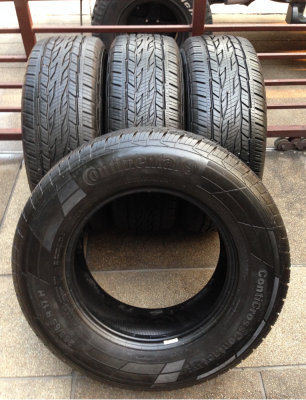 ยาง Continental 265 65 17 ปี14 ดอกเต็ม ไม่มีปะ เนื้อนิ่ม ใช้ยาว ราคาไม่แพง