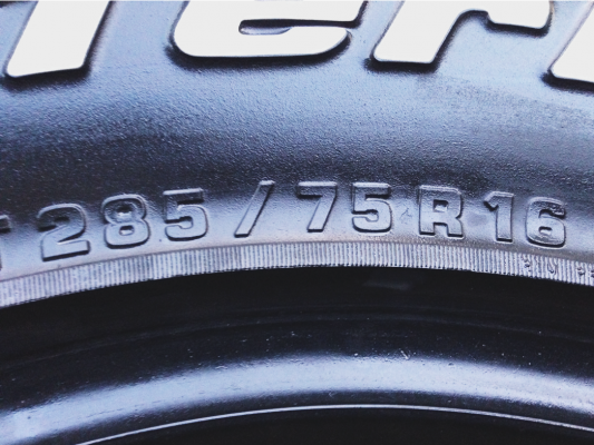 ยาง All BF Goodrich 285 75 16 ปี13 พร้อมใช้งาน ราคาไม่แพง