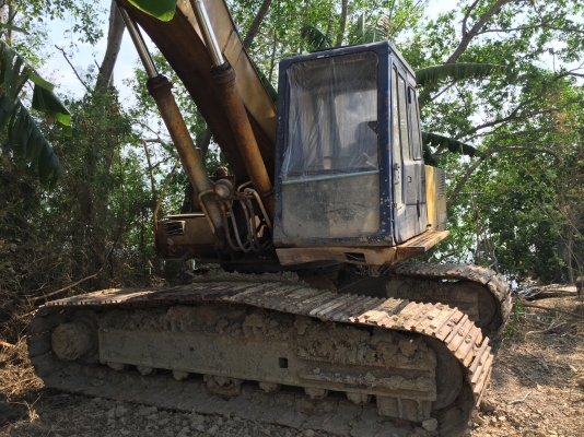 รถขุด โกเบฯSK907...ช่วงล่างสวย โซ่เต็ม แผ่นสวย ลอเลอร์ครบ ใหม่..