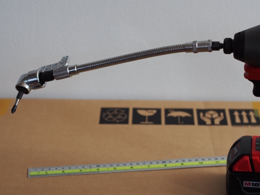 ตัวแปลง ไขควงหัวงอ 75องศา พร้อมข้อต่องูยาว30ซม.และด้ามจับ สำหรับงานไขน็อตในที่แคบและลึกมากได้ ตัวแปลง ไขควงหัวงอ 75องศา พร้อมข้อต่องูยาว30ซม.และด้ามจับ สำหรับงานไขน็อตในที่แคบและลึกมากได้