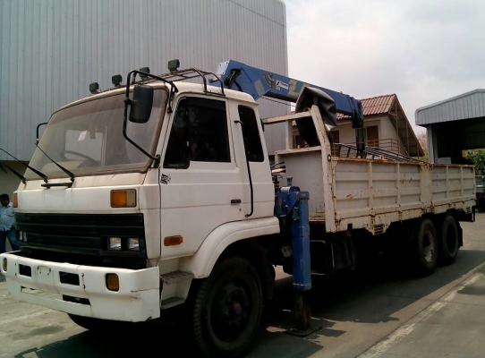 แจ้งยกเลิกขาย (เอกสารไม่พร้อม)สิบล้อ 2เพา นิสัน UD CWA12M NE180แรง 2เพา ติดเครน 5ตัน ช่วงยาว 7.50ม สภาพดีเดิมๆสวยพร้อมใช้ ทะเบียนพร้อมโอน