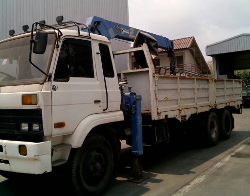 แจ้งยกเลิกขาย (เอกสารไม่พร้อม)สิบล้อ 2เพา นิสัน UD CWA12M NE180แรง 2เพา ติดเครน 5ตัน ช่วงยาว 7.50ม สภาพดีเดิมๆสวยพร้อมใช้ ทะเบียนพร้อมโอน