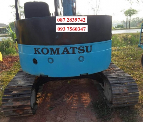 ขายรถแบคโฮ พร้อมเทนเลอร์ KOMATSU PC50 UU