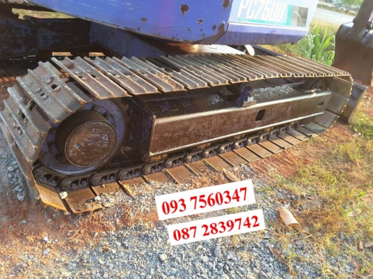 ขายรถแบคโฮพร้อมหัวคีบ KOMATSU PC75 UU