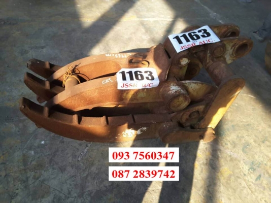 ขายรถแบคโฮพร้อมหัวคีบ KOMATSU PC75 UU