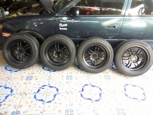 RPF1 ขอบ 15 กว้าง 7 พร้อมยางเกาหลี 195 50 15