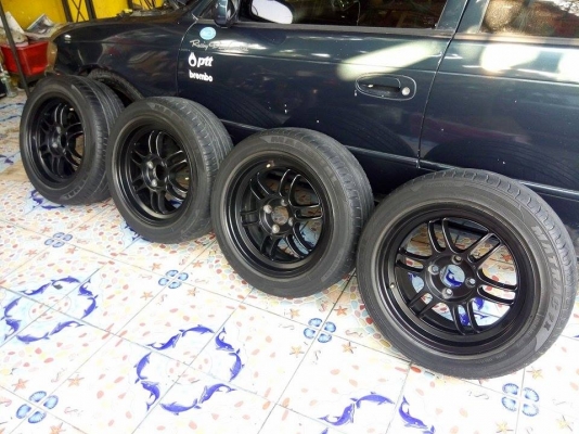 RPF1 ขอบ 15 กว้าง 7 พร้อมยางเกาหลี 195 50 15