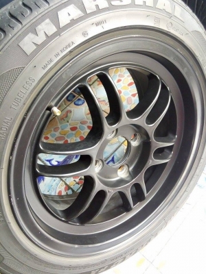 RPF1 ขอบ 15 กว้าง 7 พร้อมยางเกาหลี 195 50 15