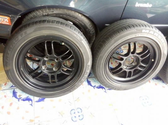 RPF1 ขอบ 15 กว้าง 7 พร้อมยางเกาหลี 195 50 15