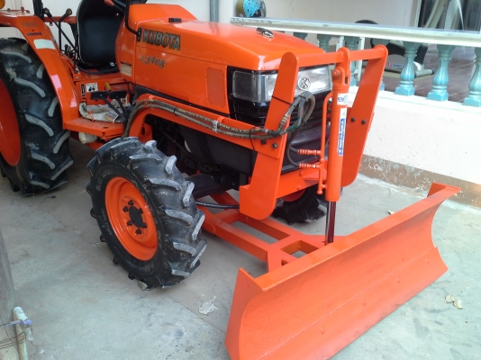 คูโบต้า L3408 ใบดันหน้าตราช้าง ผานพรวน ตราช้าง