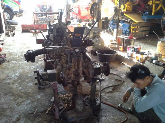 คูโบต้า L3408 ใบดันหน้าตราช้าง ผานพรวน ตราช้าง